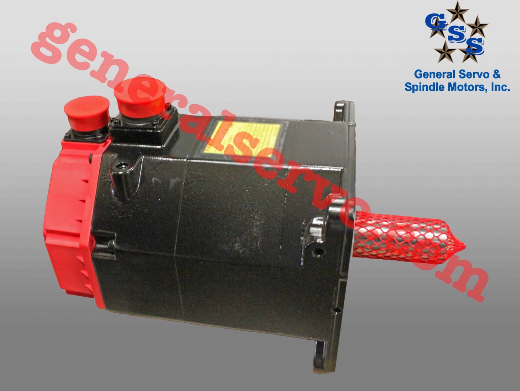 A06B-0142-B075 Fanuc AC Servo Motor A12/2000 A64, 186V, 133Hz, 3PH, 7.4A A06B-0142-B075 Fanuc AC Servo Motor A12/2000 A64