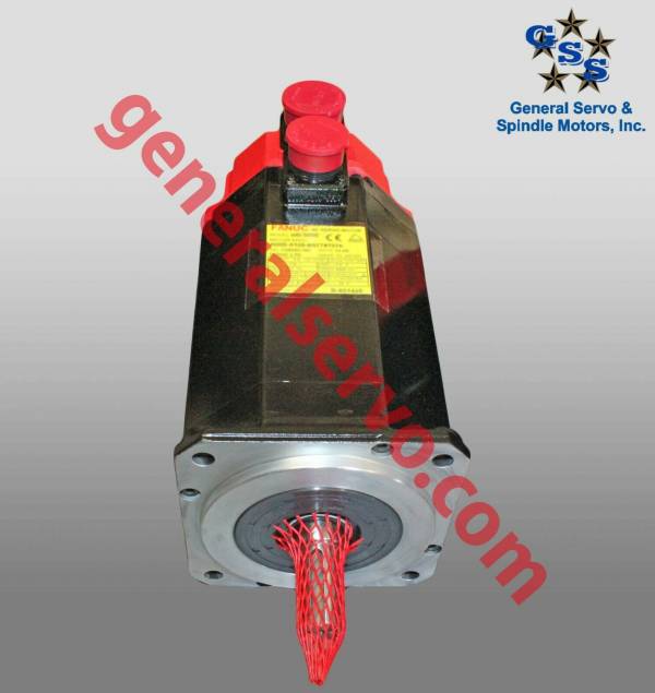 Fanuc-A06B-0128-B5777076-AC-MOTOR-A63000-I64-WKEYWAY-IP67-1-YEAR-WARRANTY-123902978230-2