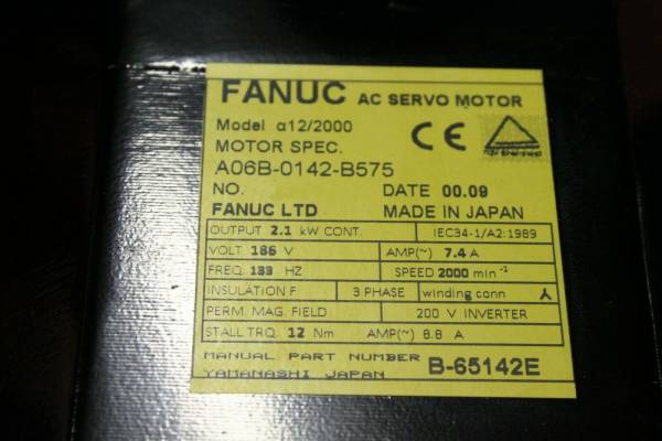 Fanuc-A06B-0142-B575-AC-MOTOR-A122000-A64-1-YEAR-WARRANTY-124866991200-3
