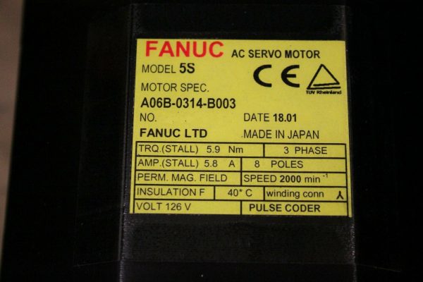 Fanuc-A06B-0314-B003-1-YEAR-WARRANTY-123747797660-2