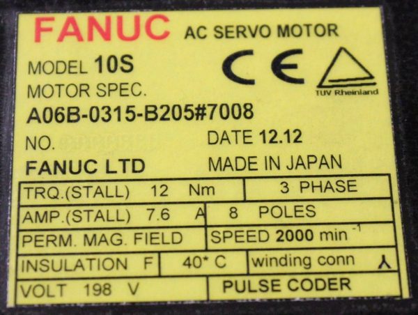 Fanuc-A06B-0315-B20570081-YEAR-WARRANTY-121528516410-6