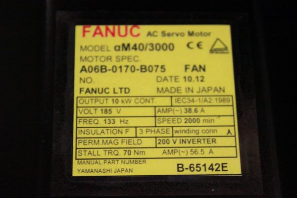 Fanuc-A06B-0170-B075-AC-MOTOR-AM403000-A64-WFAN-1-YEAR-WARRANTY-122630594361-3
