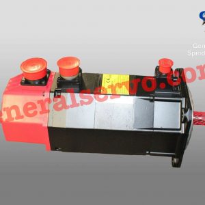 A06B-0313-B672#0008 Fanuc AC Servo Motor 0S Ser.A Brake Keyway, 91V, 2.9 Nm, 3PH, 4.2A