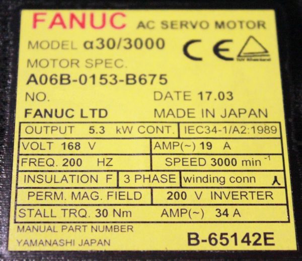 Fanuc-A06B-0153-B675-1-YEAR-WARRANTY-122408469022-3