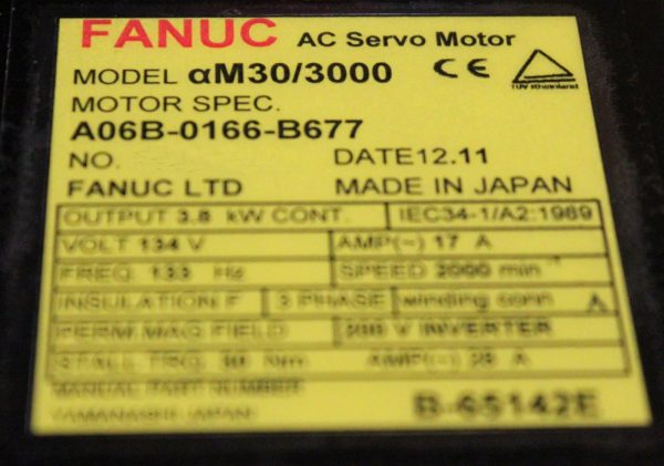 Fanuc-A06B-0166-B677-1-YEAR-WARRANTY-121661986992-4