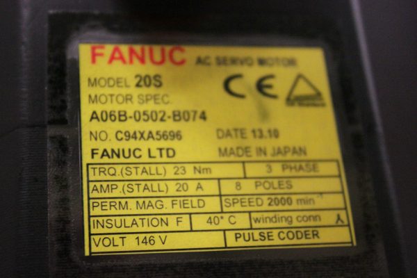 Fanuc-A06B-0502-B074-AC-MOTOR-20S-SERIAL-C-1-YEAR-WARRANTY-121838192822-4