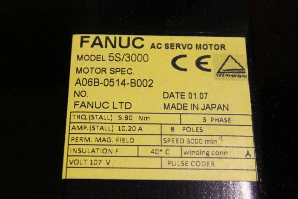 Fanuc-A06B-0514-B002-AC-MOTOR-1-YEAR-WARRANTY-125050961742-3