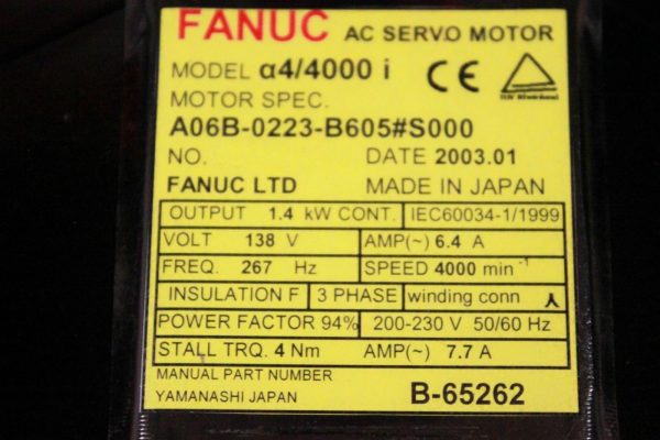Fanuc-A06B-0223-B605S000-1-YEAR-WARRANTY-122550153663-4