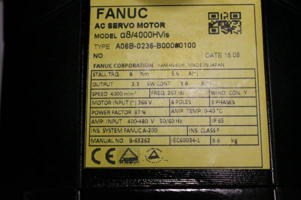 Fanuc-A06B-0236-B0000100-AC-MOTOR-AIS84000HV-AIA1000-TPR-IP671-YEAR-WARRANTY-124796324483-3