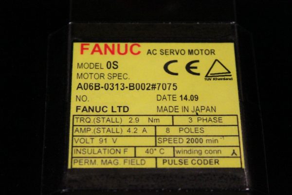 Fanuc-A06B-0313-B0027075-AC-MOTOR-0S-2500P-1-YEAR-WARRANTY-123005221423-3