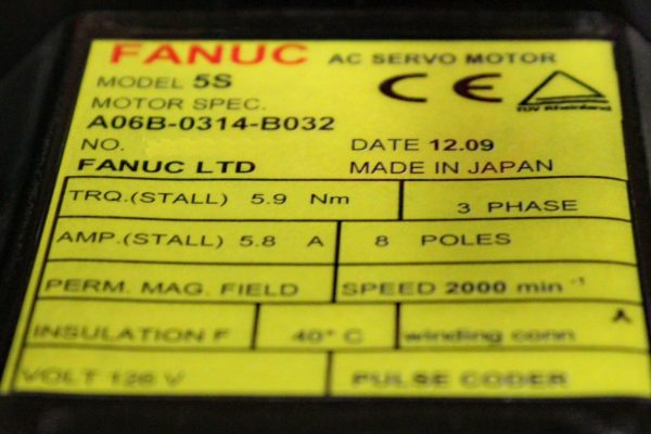Fanuc-A06B-0314-B032-1-YEAR-WARRANTY-123656431893-2
