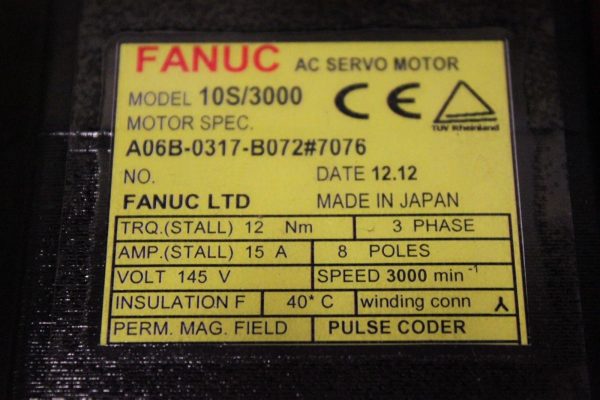 Fanuc-A06B-0317-B0727076-1-YEAR-WARRANTY-122997188033-3