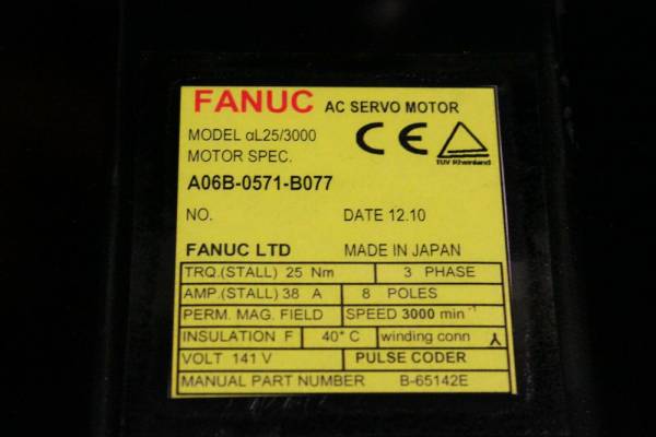 Fanuc-A06B-0571-B077-AC-MOTOR-AL253000-I64-1-YEAR-WARRANTY-123786677203-3
