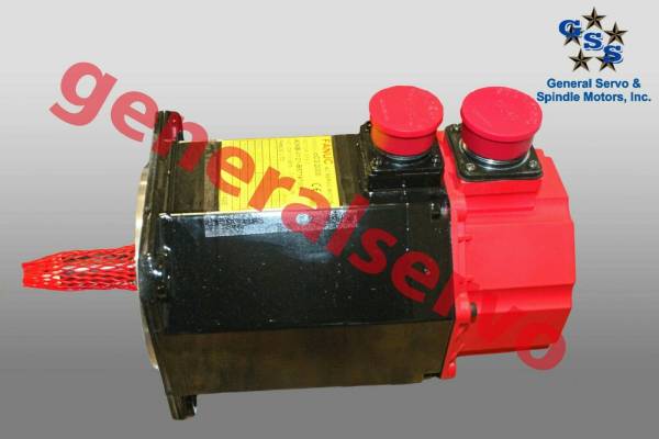 A06B-0121-B577#7008 Fanuc AC Servo Motor AC3/2000 I64 Keyway, 134V, 200Hz, 3PH, 1.4A A06B-0121-B577#7008 Fanuc AC Servo Motor AC3/2000 I64 Keyway, 134V, 200Hz, 3PH, 1.4A