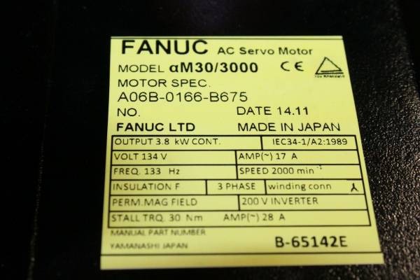 Fanuc-A06B-0166-B675-1-YEAR-WARRANTY-125078383175-3