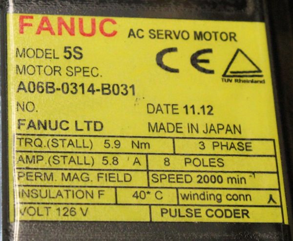 Fanuc-A06B-0314-B031-1-YEAR-WARRANTY-123631250265-2