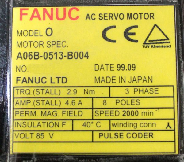 Fanuc-A06B-0513-B004-AC-MOTOR-0-2000P-1-YEAR-WARRANTY-121991801905-4
