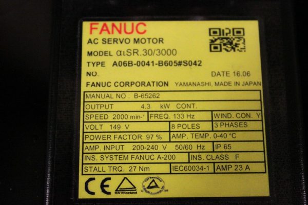 Fanuc-A06B-0041-B605S042-1-YEAR-WARRANTY-122849762906-3