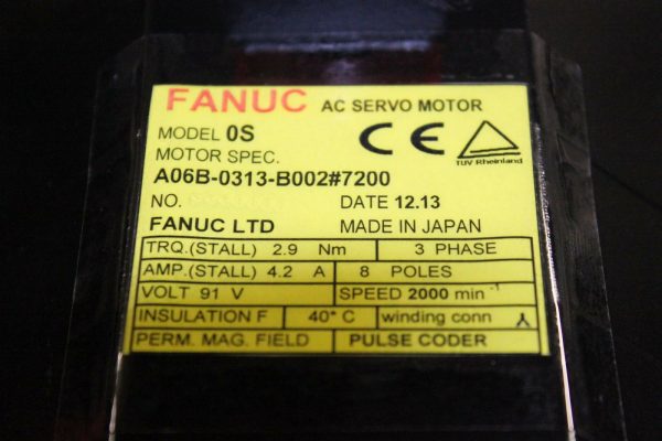 Fanuc-A06B-0313-B0027200-AC-MOTOR-0S-2500P-1-YEAR-WARRANTY-121601162876-4