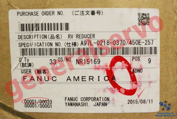 Fanuc-A97L-0218-0370450E-257-Reduction-Gear-125083581386-3