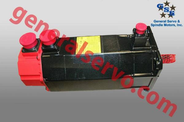 Fanuc-A06B-0128-B6887008-AC-MOTOR-A63000-A1000-BRK-KEY-1-YEAR-WARRANTY-123761988127
