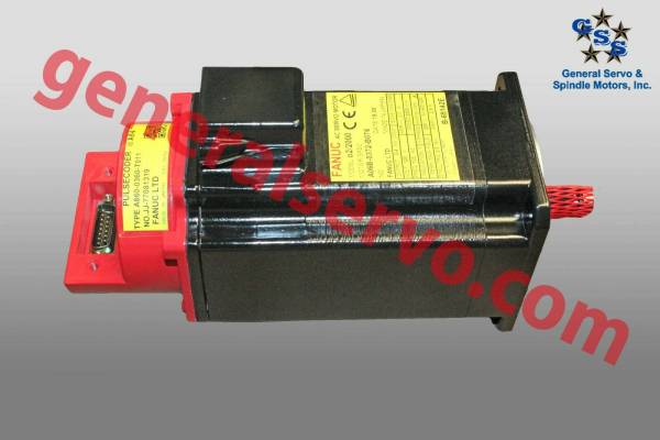 A06B-0372-B076 Fanuc AC Servo Motor A2/2000 A64+S.Cap, 120V, 133Hz, 3PH, 2.5A A06B-0372-B076 Fanuc AC Servo Motor A2/2000 A64+S.Cap, 120V, 133Hz, 3PH, 2.5A