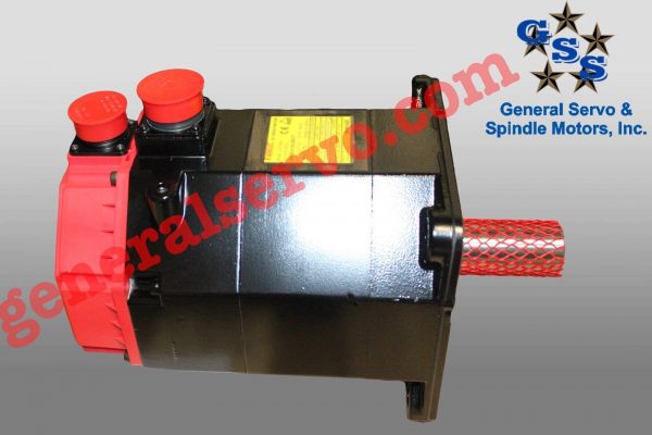 Fanuc-A06B-0143-B077-AC-MOTOR-A123000-I64-PULSE-1-YEAR-WARRANTY-123057362848