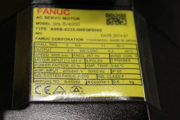 Fanuc-A06B-0235-B605S000-1-YEAR-WARRANTY-122729436788-3