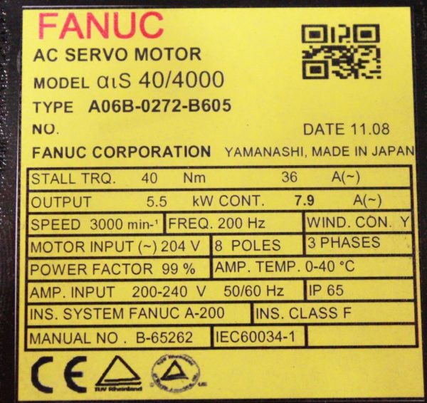 Fanuc-A06B-0272-B6051-YEAR-WARRANTY-122280831788-4