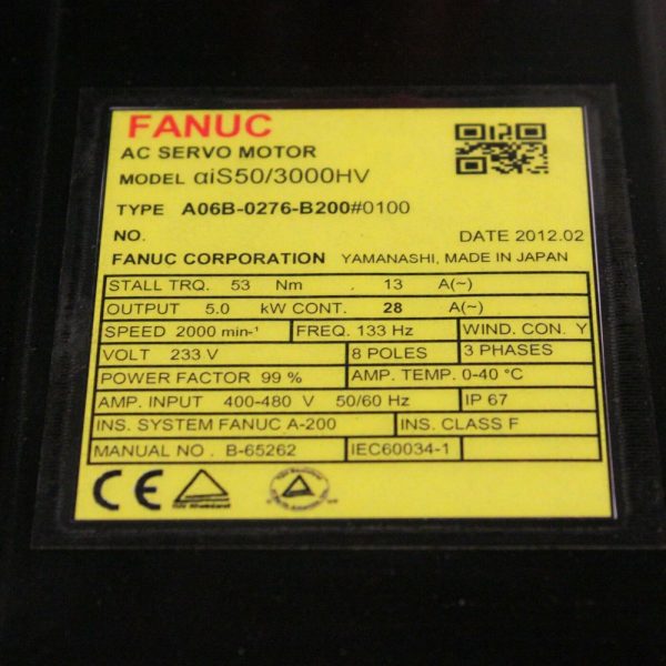 Fanuc-A06B-0276-B2000100-AC-MOTOR-AIS503000HV-AIA1000-STRKY-1-YEAR-WARRANTY-123682214678-3