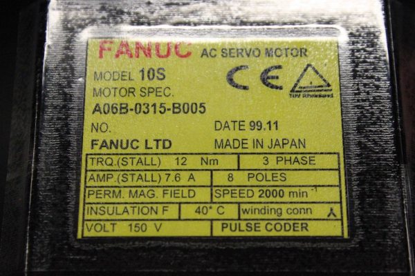 Fanuc-A06B-0315-B005-AC-MOTOR-10S-2500P-1-YEAR-WARRANTY-123323092498-3