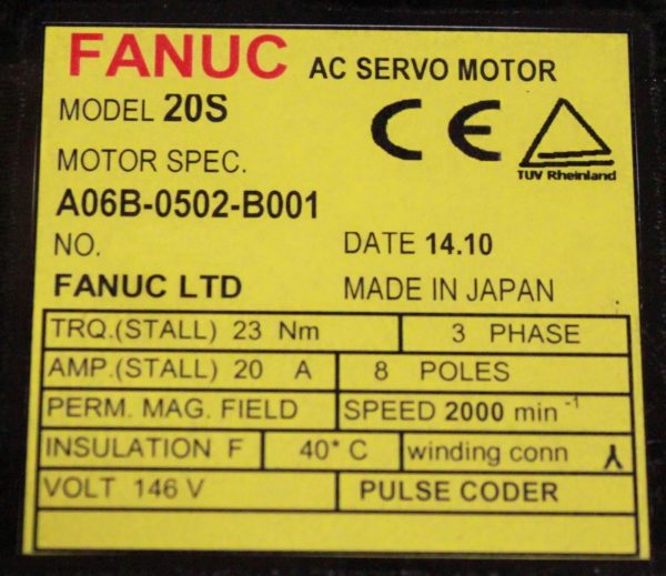 Fanuc-A06B-0502-B001-1-YEAR-WARRANTY-122476241728-3