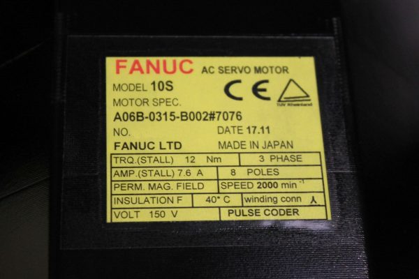 Fanuc-A06B-0315-B0027076-1-YEAR-WARRANTY-123539476649-3