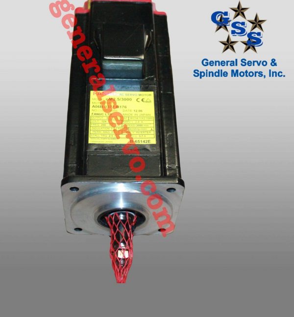 Fanuc-A06B-0377-B176-AC-MOTOR-AM253000-A64C-BRAK-1-YEAR-WARRANTY-122797362199-2