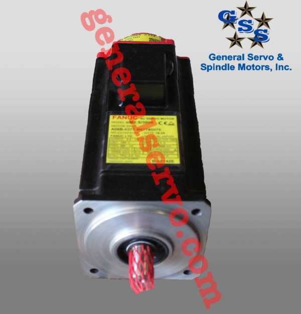 Fanuc-A06B-0377-B6770075-AC-MOTOR-AM253000-I64-BRAKE-1-YEAR-WARRANTY-123178735659