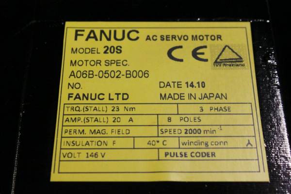 Fanuc-A06B-0502-B006-AC-MOTOR-20S-3000P-1-YEAR-WARRANTY-124793788799-3